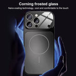 Change to 17 Big Lens Window Frosted MagSafe Phone Case, For iPhone 17 Pro Max, For iPhone 17 Pro, For iPhone 17, For iPhone Air, For iPhone 16 Pro Max, For iPhone 16 Pro, For iPhone 16 Plus, For iPhone 16