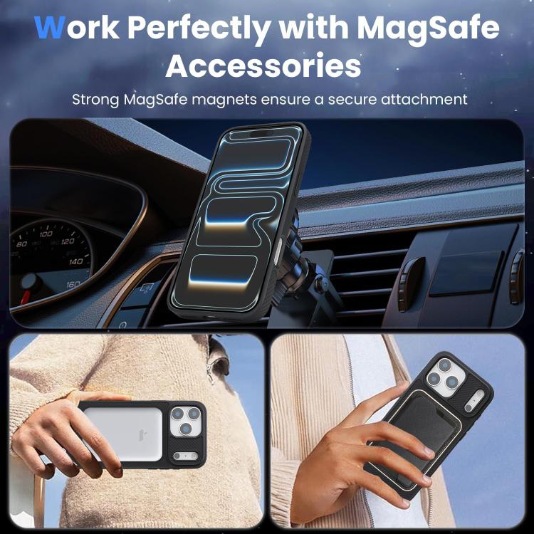 Kalebol Carbon Fiber MagSafe Phone Case, For iPhone 18 Pro, For iPhone 18 Pro Max, For iPhone 17 Pro Max, For iPhone 17 Pro, For iPhone 17, For iPhone Air, For iPhone 16 Pro Max, For iPhone 16 Pro, For iPhone 16 Plus
