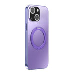 360 Degree Rotating Holder MagSafe Electroplated Phone Case with Lens Cover, For iPhone 14 Pro Max, For iPhone 13 Pro Max, For iPhone 13 Pro, For iPhone 13