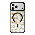 Christmas Series Strong Magnetic Painted Black Edge Phone Case, For iPhone 17 Pro Max, For iPhone 17 Pro, For iPhone 17