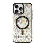 Christmas Series Strong Magnetic Painted Black Edge Phone Case, For  iPhone 15 Pro Max, For  iPhone 15 Pro