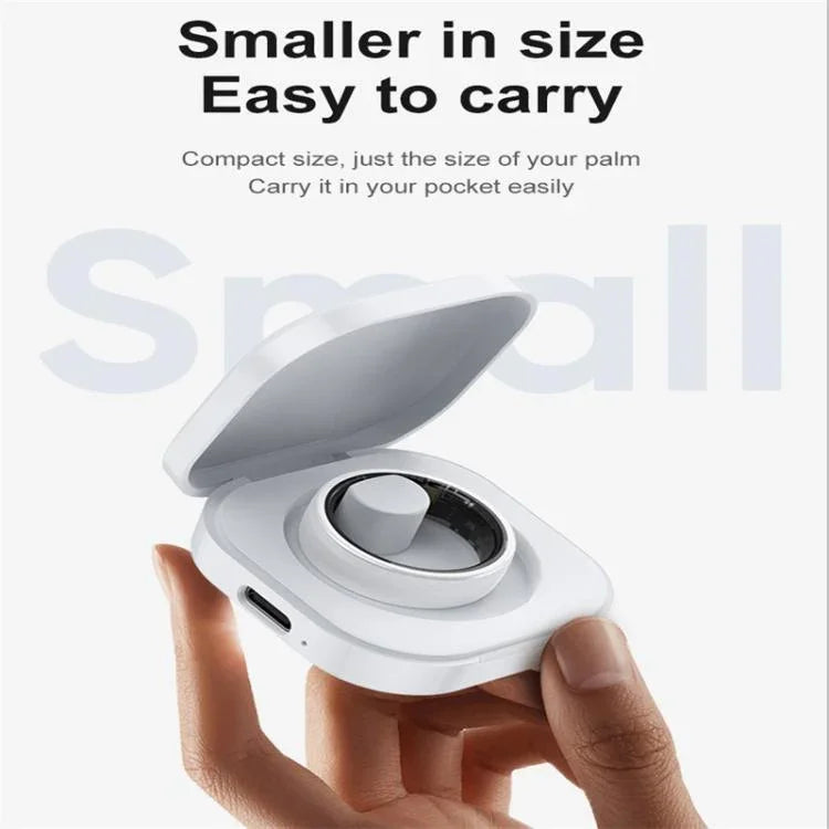 R12 SIZE 11 Smart Ring, Support Heart Rate / Blood Oxygen / Sleep Monitoring / Female Health