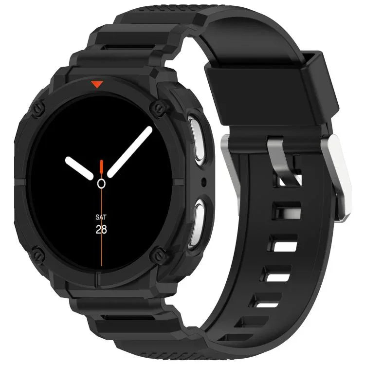 Solid Color Watch Shell Integrated TPU Watch Band, For Samsung Galaxy Watch8 44mm, For Samsung Galaxy Watch8 40mm