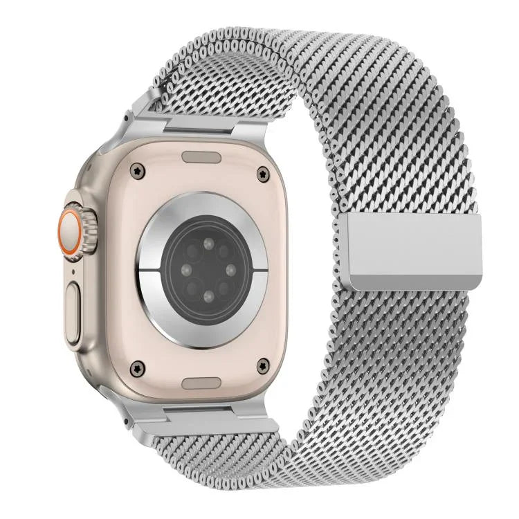 Vitality Coarse Mesh Milan Magnetic Watch Band, For Apple Watch 42 / 44 / 45 / 46 / 49mm