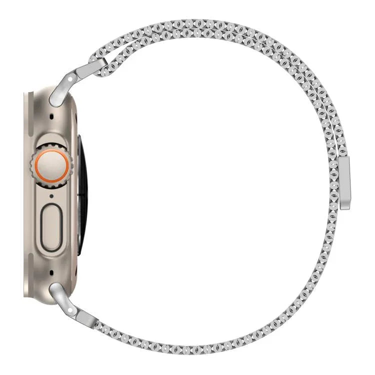 Vitality Coarse Mesh Milan Magnetic Watch Band, For Apple Watch 42 / 44 / 45 / 46 / 49mm