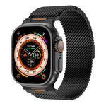 Vitality Coarse Mesh Milan Magnetic Watch Band, For Apple Watch 42 / 44 / 45 / 46 / 49mm