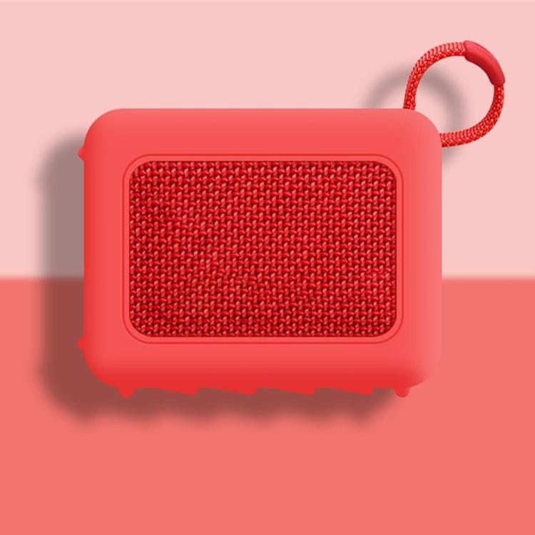 For JBL GO4 Outdoor Bluetooth Soft Silicone Drop-Proof Speaker Cover