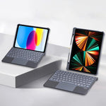 Split Bluetooth Backlit Keyboard Magnetic Four Corner Airbag Protective Case, For iPad Air 13 2025 / 2024 / Pro 12.9