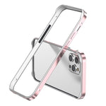 Metal Hybrid Silicone Four-Corner Shockproof Cooling Phone Frame Case, For iPhone 15 Pro Max, For iPhone 15 Pro, For iPhone 15 Plus, For iPhone 15