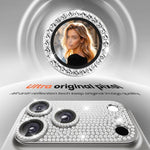 Kalebol All-in-One Frosted Metal Armor Diamond-Shine Camera Lens Film, For iPhone 17 Pro Max, For iPhone 17 Pro