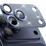 Kalebol All-in-One Frosted Metal Armor Diamond-Shine Camera Lens Film, For iPhone 17 Pro Max, For iPhone 17 Pro
