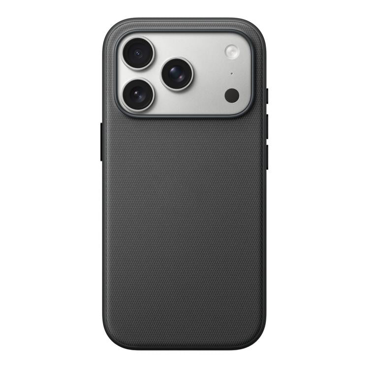 Official Tech Fabric Texture Side-Stick TPU Magnetic Phone Case, No AI Camera Button, For iPhone 17 Pro Max, For iPhone 17 Pro, For iPhone 17, For iPhone Air, For iPhone 16 Pro Max, For iPhone 16 Pro, For iPhone 16, For iPhone 15 Pro Max