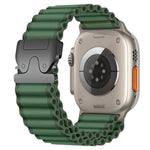 Parachute Buckle Off Road Wide Ribbed Nylon Watch Band, For Apple Watch 46mm / 49mm / 45mm / 44mm, For Apple Watch 42mm / 41mm / 40mm / 38mm