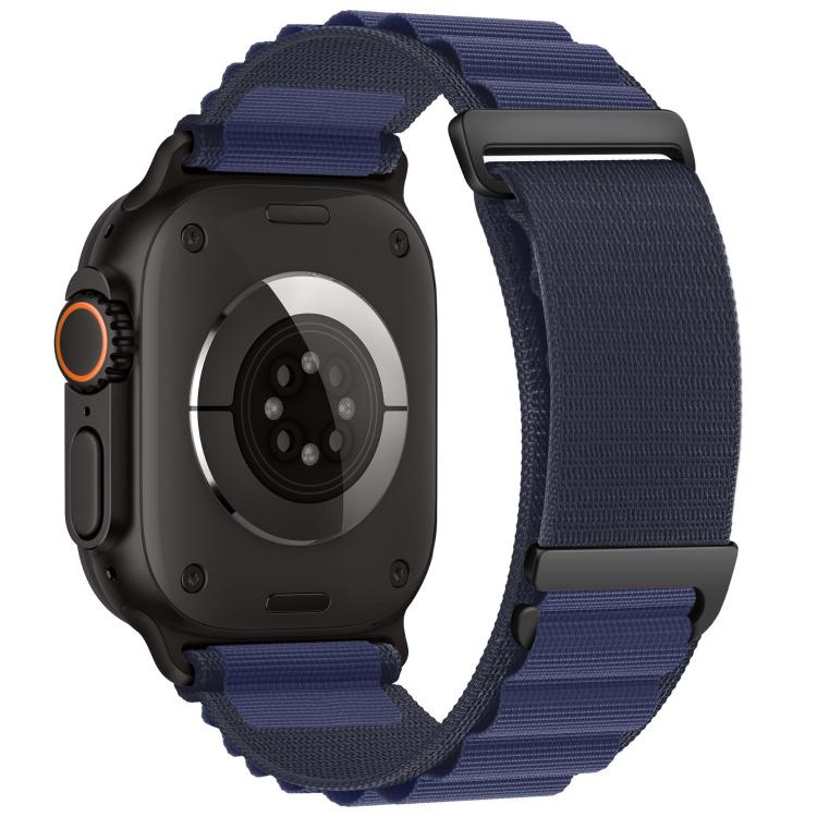 C Buckle Two-Section High Mountain Loop Nylon Watch Band, For Apple Watch 46mm / 49mm / 45mm / 44mm, For Apple Watch 42mm / 41mm / 40mm / 38mm