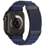C Buckle Two-Section High Mountain Loop Nylon Watch Band, For Apple Watch 46mm / 49mm / 45mm / 44mm, For Apple Watch 42mm / 41mm / 40mm / 38mm