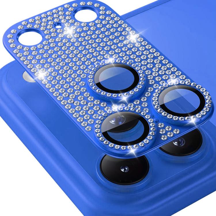 ENKAY Hat-Prince Blink Diamond Camera Lens Aluminium Alloy Tempered Glass Film, For iPhone 17 Pro Max, For iPhone 17 Pro, For iPhone 17