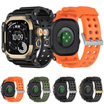 Metal Protective Case One-Piece TPU Watch Band, For Apple Watch Ultra 3 / Ultra 2 / Ultra 1 49mm