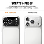 Kalebol Silk-Screened HD Anti-Fingerprint AR Integrated Camera Lens Tempered Glass Film, For iPhone 18 Pro, For iPhone 18 Pro Max, For iPhone 17 Pro Max, For iPhone 17 Pro, For iPhone 17, For iPhone Air, For iPhone 13, For iPhone 17e / 16e             ...
