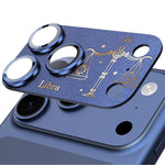 For iPhone 17 Pro Max Twelve Constellations Armor Integrated Full-Coverage Frosted Metal Camera Lens Film, Aries, Virgo, Taurus, Cancer, Capricorn, Sagittarius, Leo, Pisces, Gemini, Aquarius, Libra, Scorpio