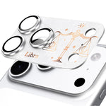 For iPhone 17 Pro Twelve Constellations Armor Integrated Full-Coverage Frosted Metal Camera Lens Film, Scorpio, Libra, Aquarius, Gemini, Pisces, Leo, Sagittarius, Capricorn, Cancer, Taurus, Virgo, Aries