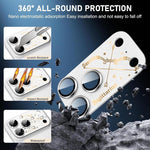 For iPhone 17 Pro Twelve Constellations Armor Integrated Full-Coverage Frosted Metal Camera Lens Film, Scorpio, Libra, Aquarius, Gemini, Pisces, Leo, Sagittarius, Capricorn, Cancer, Taurus, Virgo, Aries
