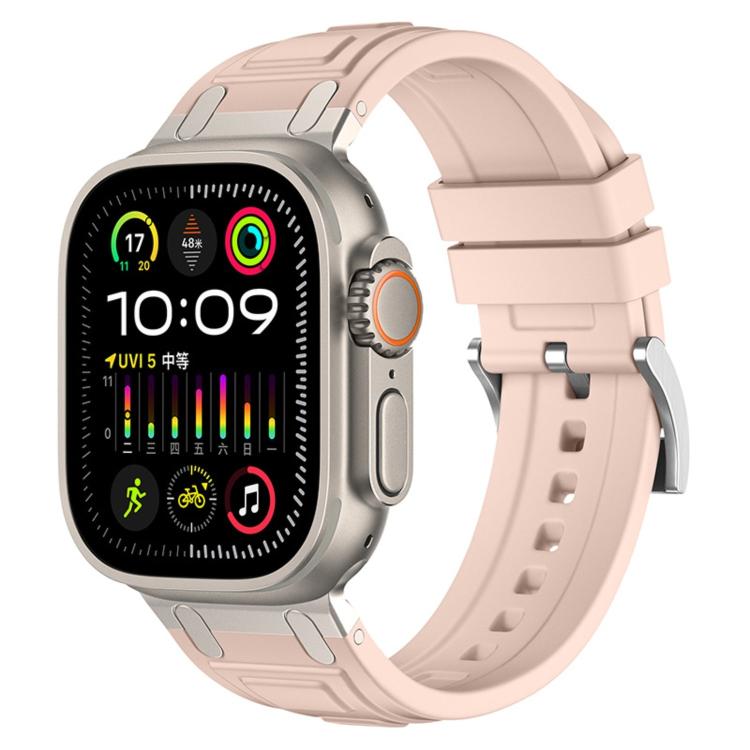 Triple-Layer Armour Silicone Watch Band, For Apple Watch 49mm / 46mm / 45mm / 44mm, For Apple Watch 42mm / 41mm / 40mm / 38mm