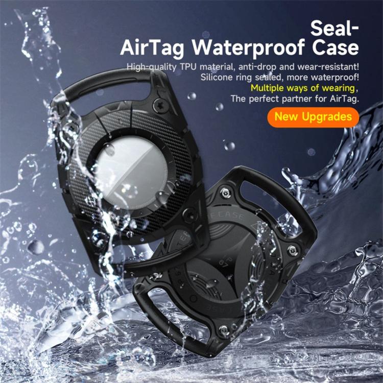 For AirTag 2nd Gen / AirTag 1st Gen Seal IP7 Waterproof Shockproof Anti-Loss Tracker Protective Cover