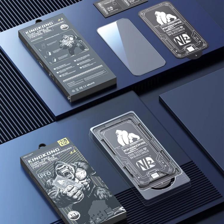 3pcs Easy Install Box Dust-Free 3D Curved Edge Privacy Electroplated Explosion-Proof Tempered Glass Film, For iPhone 17 Pro Max, For iPhone 17 Pro, For iPhone 17, For iPhone Air, For iPhone 16 Pro Max, For iPhone 16 Pro, For iPhone 16