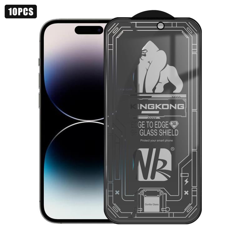 10pcs 3D Large Arc Edge Electroplated Explosion-Proof Scratch-Resistant Full-Screen 28-Degree Privacy Tempered Glass Film, For iPhone 17 Pro Max, For iPhone 17 Pro, For iPhone 17, For iPhone Air, For iPhone 16 Pro Max, For iPhone 16 Pro, For iPhone 16