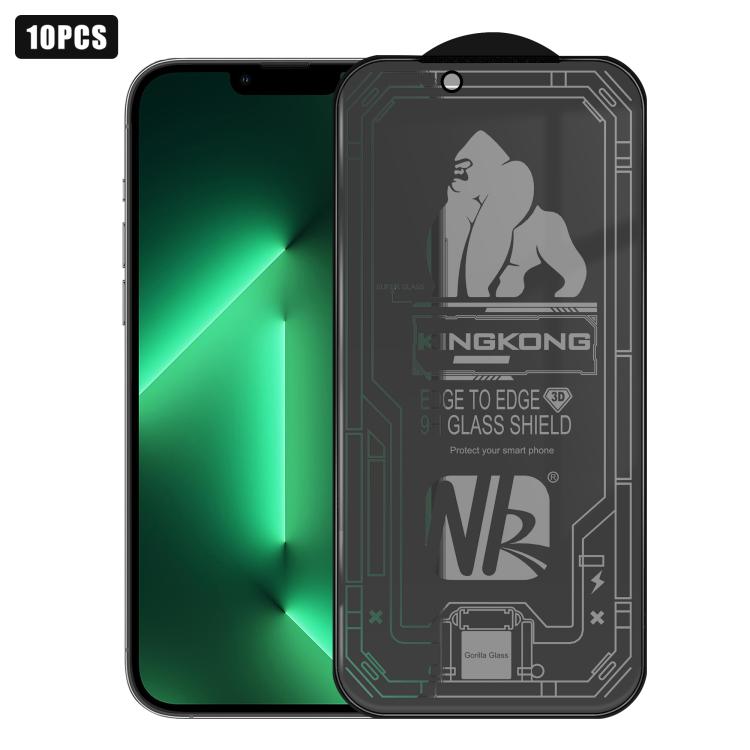 10pcs 3D Large Arc Edge Electroplated Explosion-Proof Scratch-Resistant Full-Screen 360 Privacy Tempered Glass Film, For iPhone 17 Pro Max, For iPhone 17 Pro, For iPhone 17, For iPhone Air, For iPhone 16 Pro Max, For iPhone 16 Pro, For iPhone 16