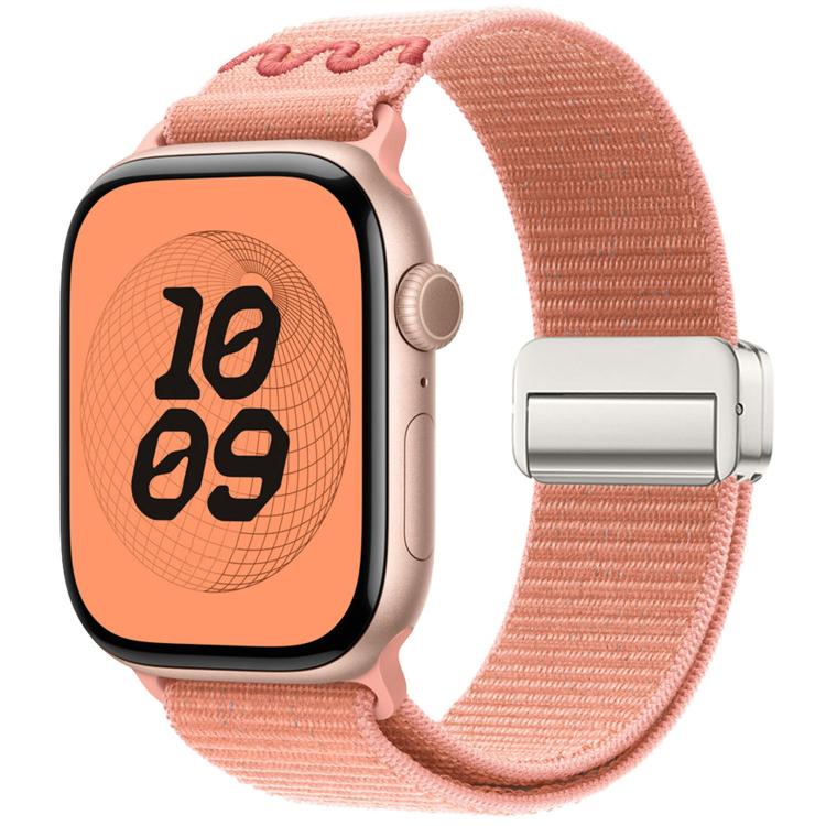 Magnetic Buckle Loop Nylon Watch Band, For Apple Watch 46mm / 49mm / 45mm / 44mm, For Apple Watch 42mm / 41mm / 40mm / 38mm