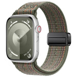 Magnetic Buckle Loop Nylon Watch Band, For Apple Watch 46mm / 49mm / 45mm / 44mm, For Apple Watch 42mm / 41mm / 40mm / 38mm