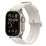 Line Pattern Silicone Watch Band, For Apple Watch 46mm / 49mm / 45mm / 44mm, For Apple Watch 42mm / 41mm / 40mm / 38mm