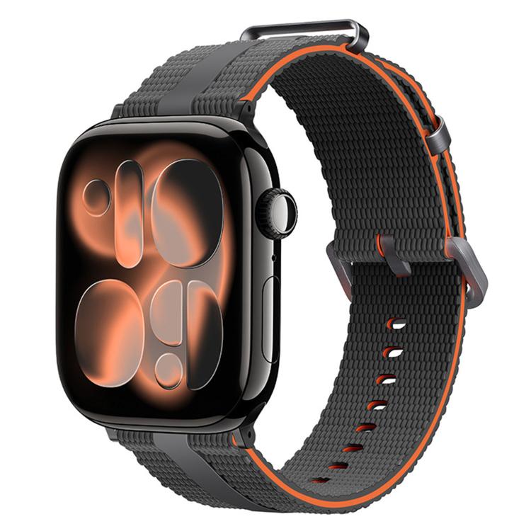 Line Pattern Silicone Watch Band, For Apple Watch 46mm / 49mm / 45mm / 44mm, For Apple Watch 42mm / 41mm / 40mm / 38mm