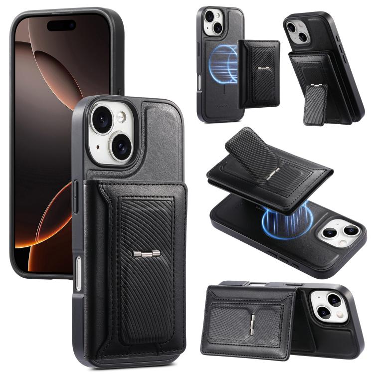 CaseNeo Retro Hinge Folding Wallet Magnetic Back Phone Case, For iPhone 15, For iPhone 14, For iPhone 14 Pro, For iPhone 14 Pro Max, For  iPhone 13 Pro Max, For iPhone 13 Pro, For iPhone 13