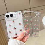 Epoxy Resin 3D Mini Cherry TPU Phone Case, For iPhone Duo