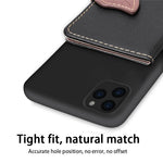 For iPhone XI 2019 Litchi Pattern Card Bag Wallet Bracket + TPU Phone Case with Card Slot Wallet Bracket Function, For iPhone 11 Pro