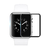 2pcs mocolo 0.33mm 9H 3D Round Edge Tempered Glass Film, For Apple Watch series 5 /4 40mm, For  Apple Watch series 5 / 4 44mm