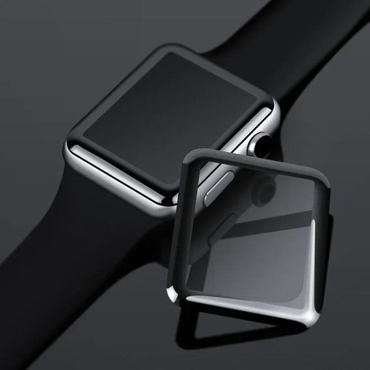 2pcs mocolo 0.33mm 9H 3D Round Edge Tempered Glass Film, For Apple Watch series 5 /4 40mm, For  Apple Watch series 5 / 4 44mm