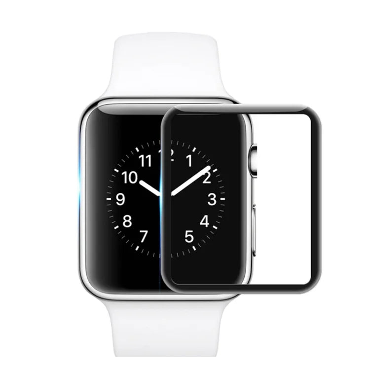 mocolo 0.33mm 9H 3D Round Edge Tempered Glass Film, For Apple Watch series 5 / 4  40mm, For Apple Watch series 5 / 4  44mm