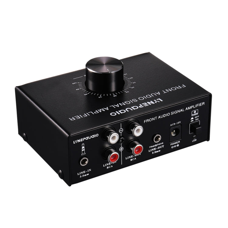 B015 Front Stereo Signal Amplifier Booster Headphones Speaker Amplifier Headset Dual-Audio Source, B015