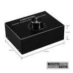 B015 Front Stereo Signal Amplifier Booster Headphones Speaker Amplifier Headset Dual-Audio Source, B015