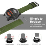 For Garmin Fenix 3 / 5X Universal 26MM Three-ring Nylon Watchband