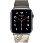 For Apple Watch 3 / 2 / 1 Generation 38mm Universal Silk Screen Psingle-ring Watchband