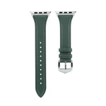 For Apple Watch 3 / 2 / 1 Generations  38mm Universal Thin Leather Strap