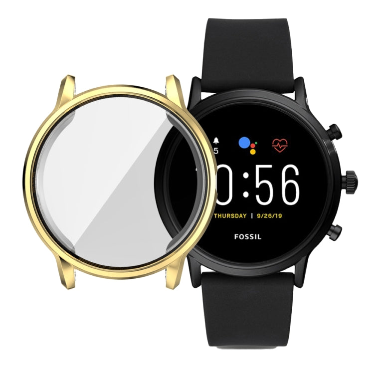 Suitable for FOSSIL Gen 5 Carlyle All-inclusive Electroplated TPU Protective Shell
