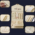 P.travel Multifunctional Portable Earrings Ring Jewelry Storage Bag