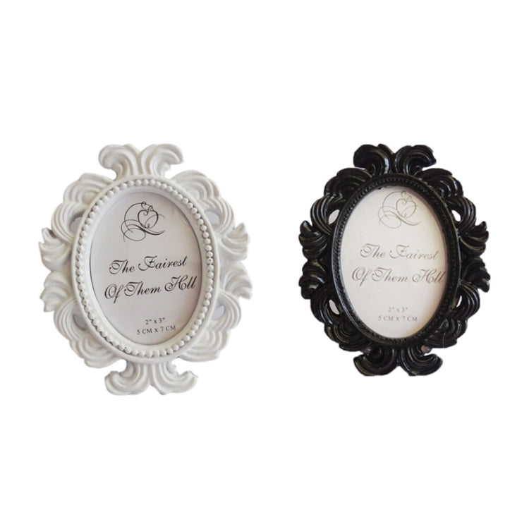Floral Photo  Round  Picture Frame Holder Wedding Home Decor