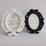 Floral Photo  Round  Picture Frame Holder Wedding Home Decor