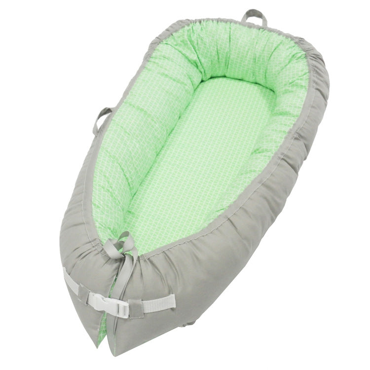 80*50cm Baby Bed Newborn Nursing Bionic Bed Crib Cot Baby Sleeping Artifact Bed Travel Bed Bumper